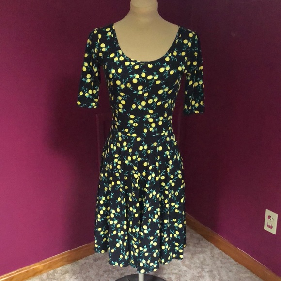 Robe Nicole LuLaRoe Denim Bleu Gris – Taille S, Neuve Avec étiquette